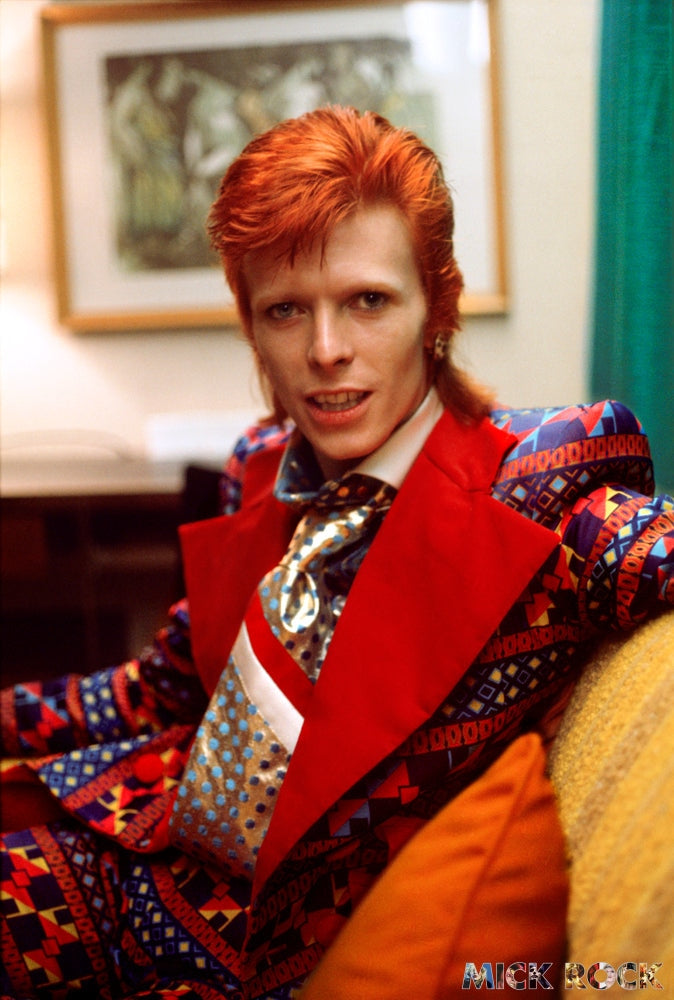 Davis Bowie On Board The Luxury Liner Qe2 Southampton Uk January 1973