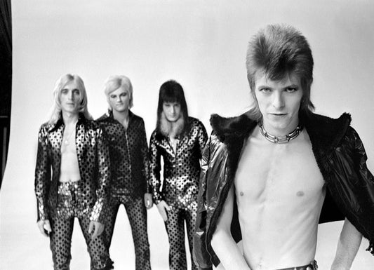 David Bowie with The Spiders, 1972