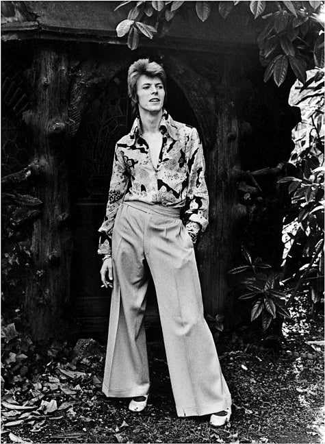 BOWIE WIDE TROUSERS - 1972