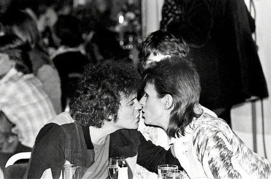 Lou, Jagger & Bowie Kissing - UK 1973